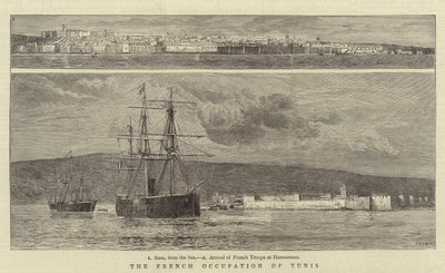 The French Occupation of Tunis by Charles William Wyllie
